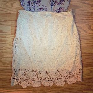 Francesca's High-Waisted Skirt